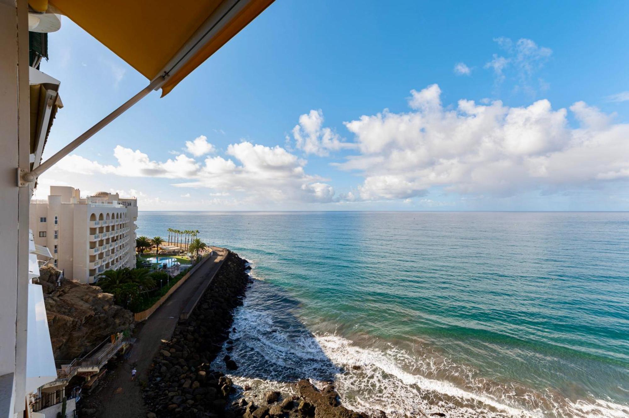 Ferienwohnung Brand New - Ocean Views With Beautiful Sunset Patalavaca Exterior foto